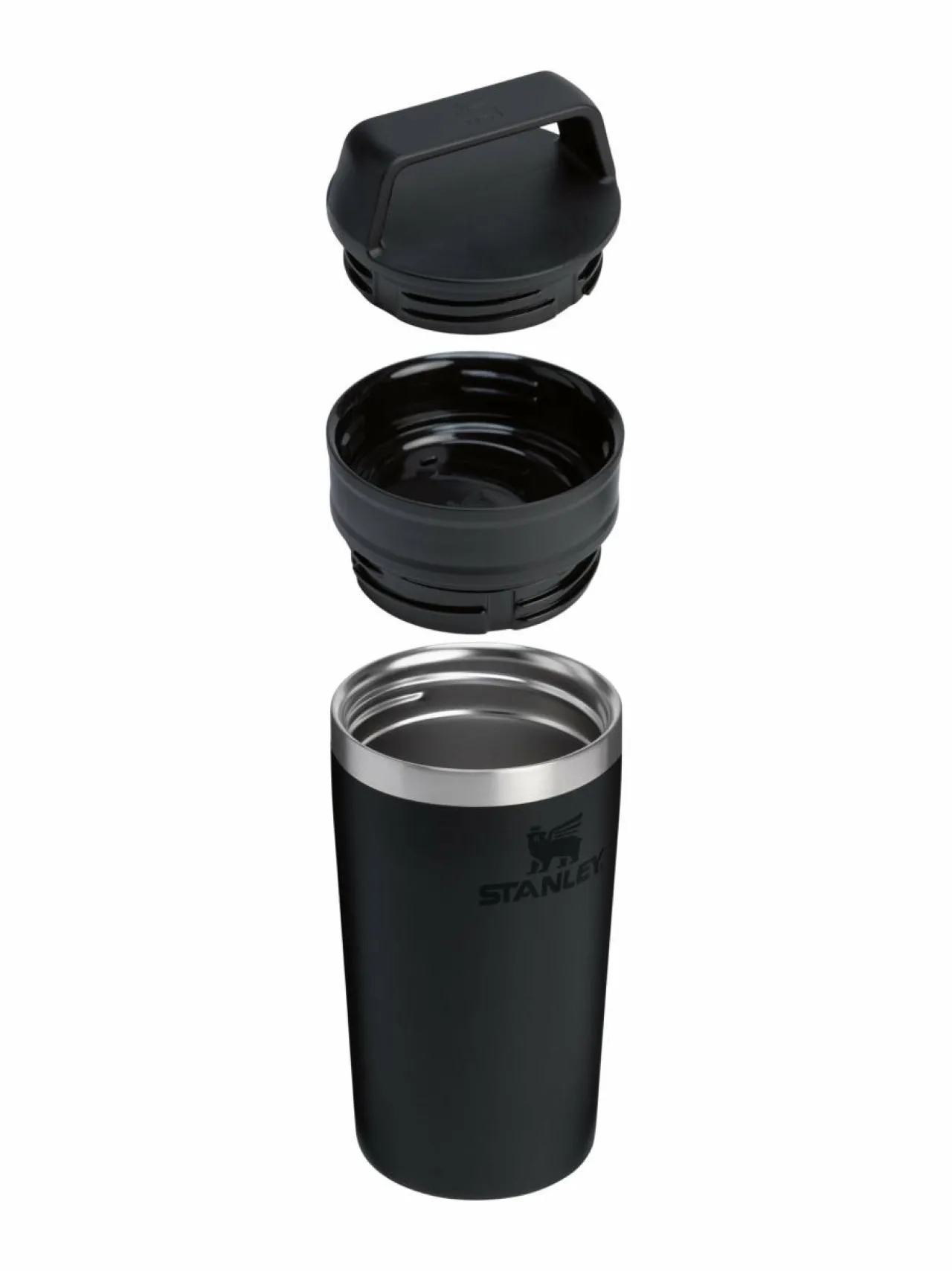 Tee, Kahvi & Vesi<Stanley The Café-To-Go Travel -termosmuki 0,35 l BLACK