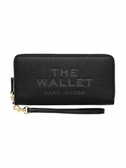 Lompakot & Kotelot<Marc Jacobs The Continental -nahkalompakko 001 BLACK