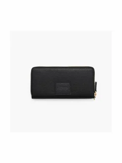 Lompakot & Kotelot<Marc Jacobs The Continental -nahkalompakko 001 BLACK