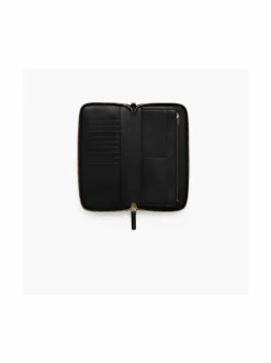Lompakot & Kotelot<Marc Jacobs The Continental -nahkalompakko 001 BLACK