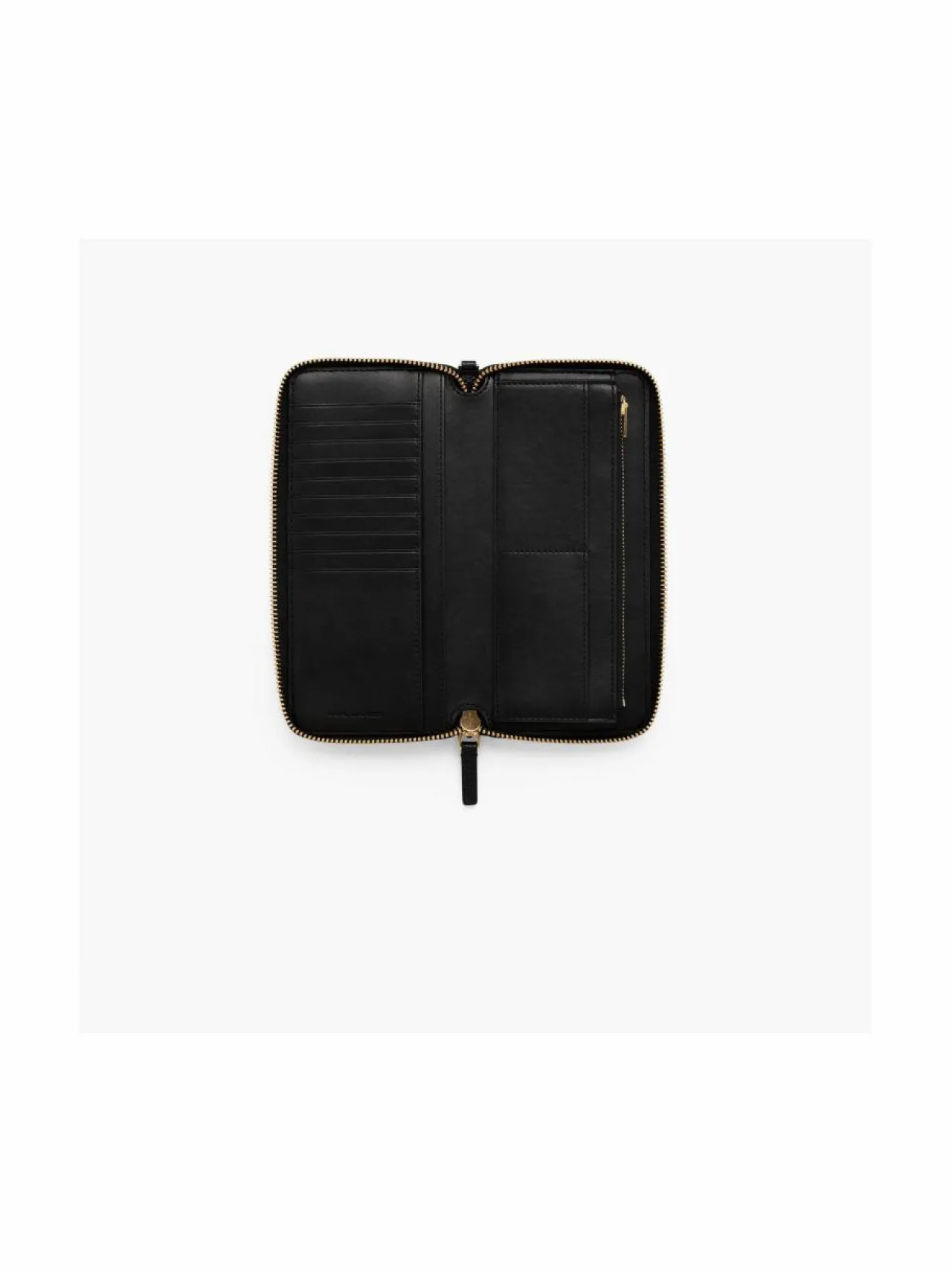 Lompakot & Kotelot<Marc Jacobs The Continental -nahkalompakko 001 BLACK