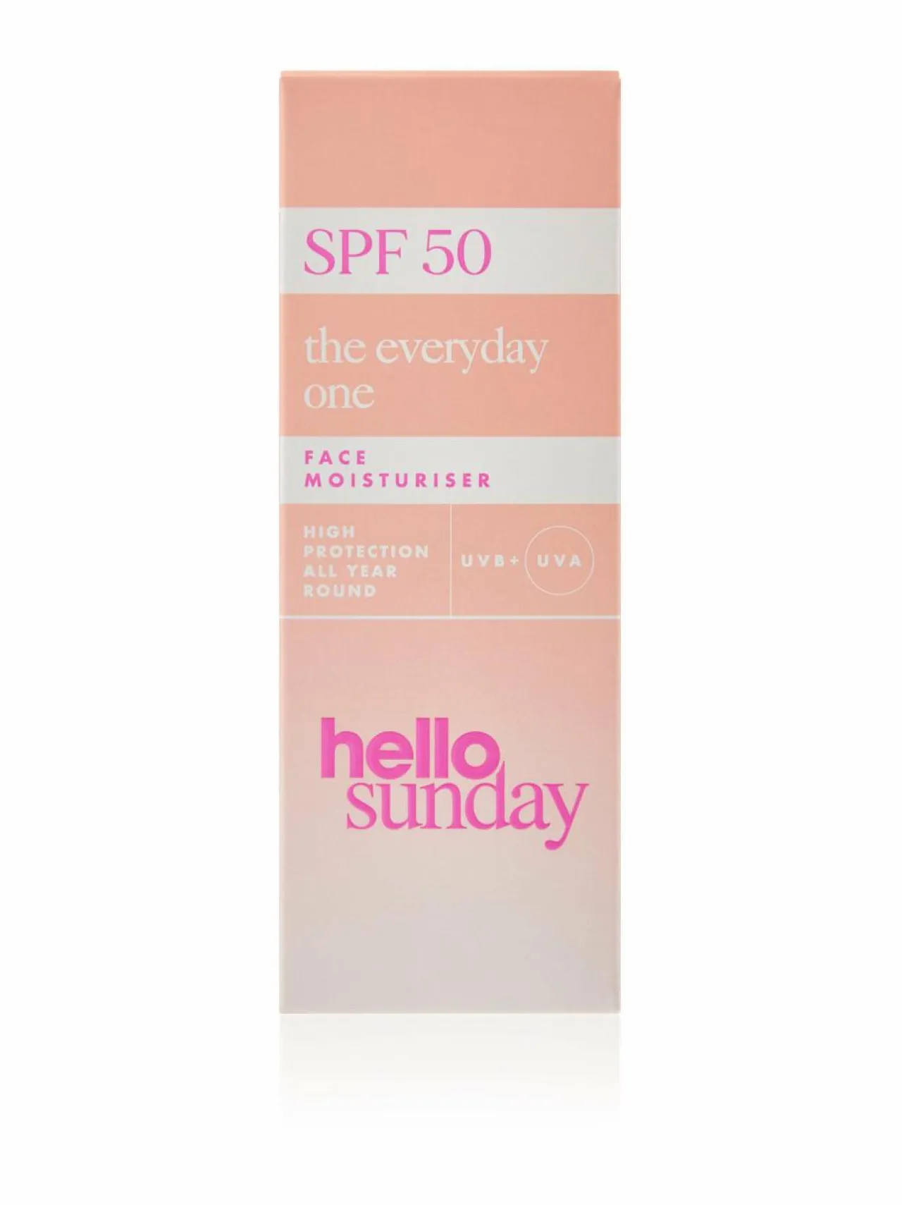 Hello Sunday The everyday one Face moisturiser SPF50 -kosteusvoide 50 ml^ Aurinkotuotteet