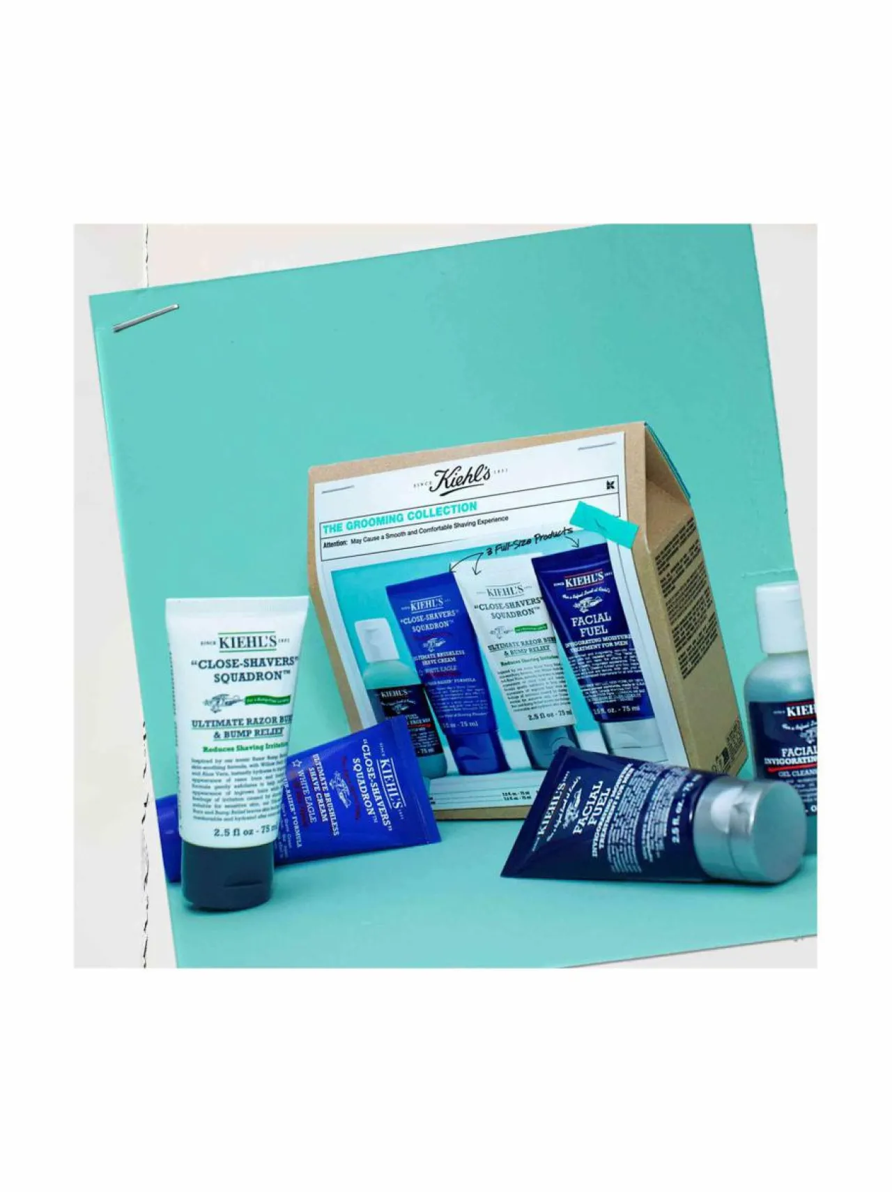 Kiehl's The Grooming Collection Skincare Set -ihonhoitopakkaus^ Lahjapakkaukset|Miesten Lahjapakkaukset