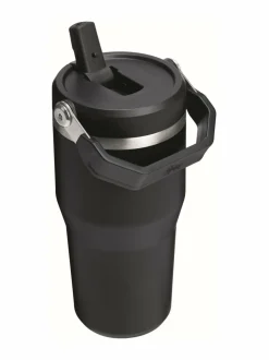 Tee, Kahvi & Vesi<Stanley The IceFlow™ Flip Straw 2.0 Tumbler -termosmuki 0,6 l BLACK 2.0