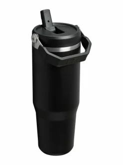 Tee, Kahvi & Vesi<Stanley The IceFlow™ Flip Straw Tumbler -termospullo 0.89 l BLACK 2.0
