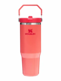 Tee, Kahvi & Vesi<Stanley The IceFlow™ Flip Straw Tumbler -termospullo 0.89 l HOT CORAL