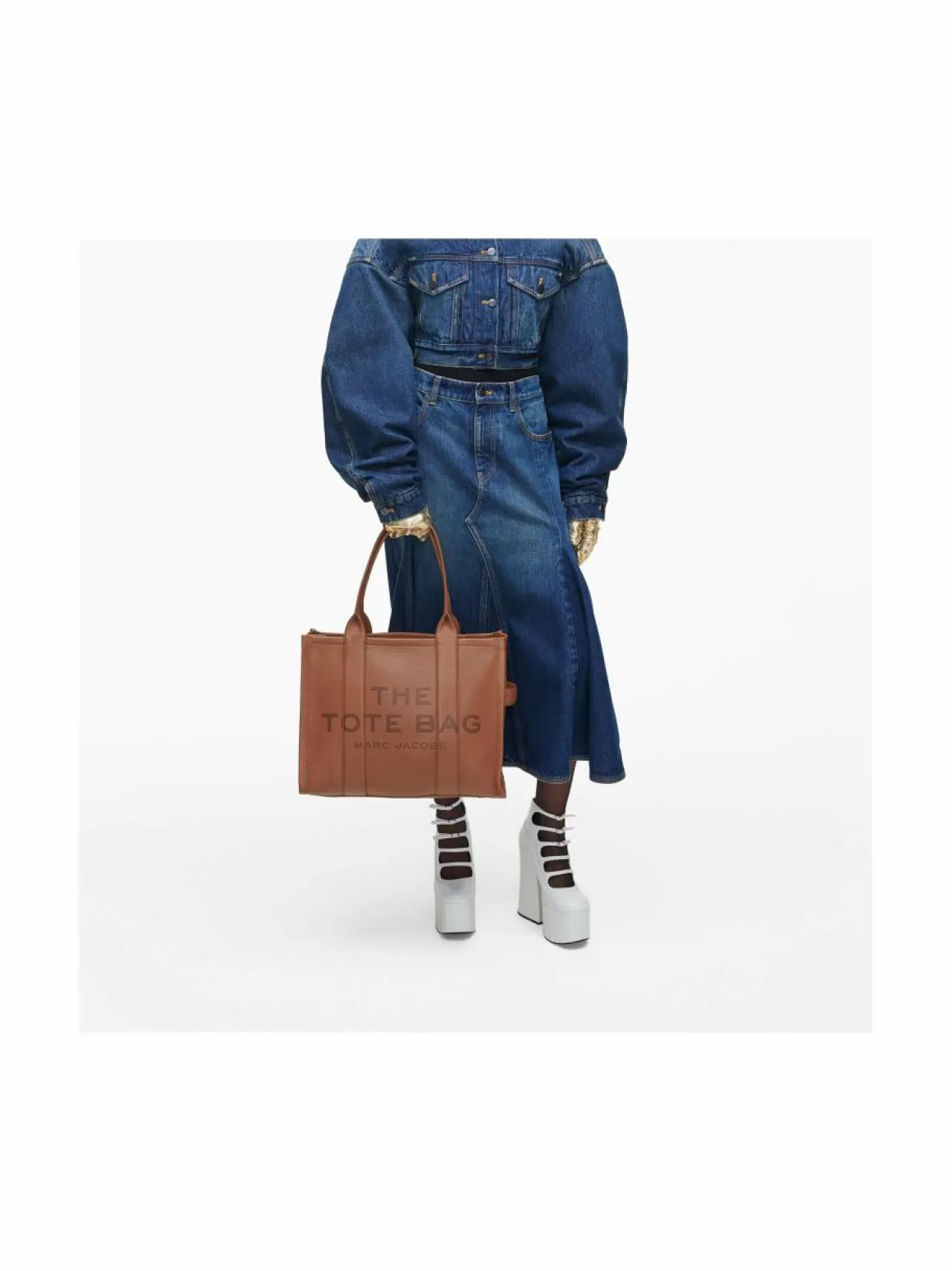 Shopperit<Marc Jacobs The Large Tote -nahkalaukku 212 ARGAN OIL