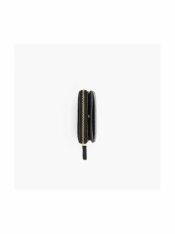 Lompakot & Kotelot<Marc Jacobs The Mini Compact -nahkalompakko 001 BLACK