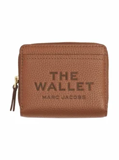 Lompakot & Kotelot<Marc Jacobs The Mini Compact -nahkalompakko 212 ARGAN OIL