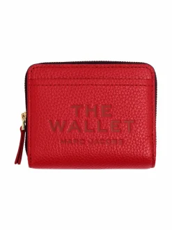Lompakot & Kotelot<Marc Jacobs The Mini Compact -nahkalompakko 617 TRUE RED