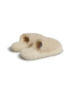 Aamutossut<Rue de Wool The Nordic Mule col.06 -sisätossut DESERT BROWN/NATURAL