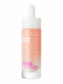 Aurinkotuotteet<Hello Sunday The one that´s a serum SPF drops SPF45 - kasvoseerumi 30 ml PINKKI