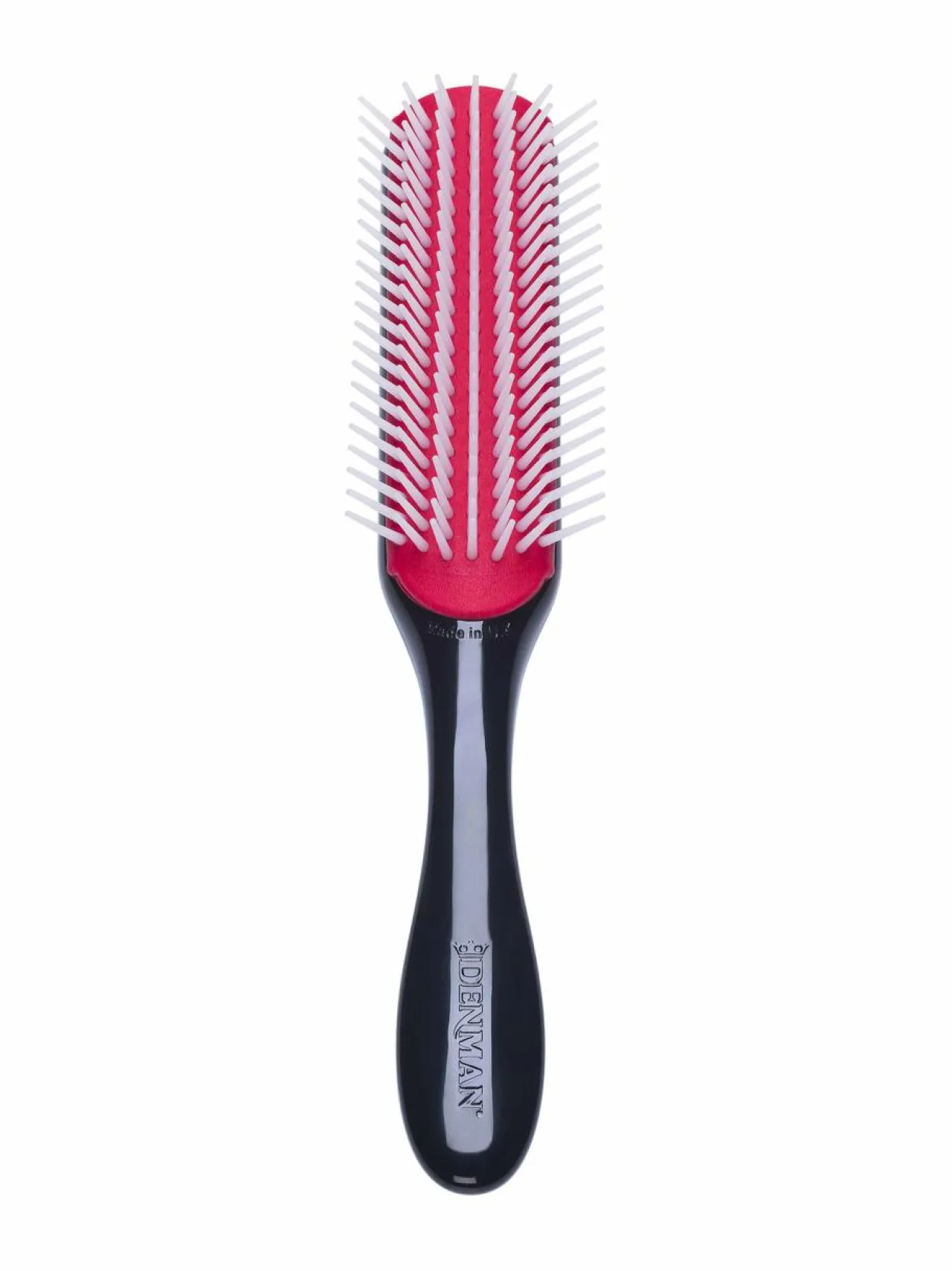 Hiustarvikkeet<Denman The Original Styler 7 Row -hiusharja BLACK