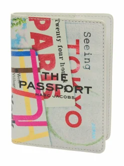 Matkalaukut & Tarvikkeet<Marc Jacobs The Passport -passikotelo 101 WHITE MULTI