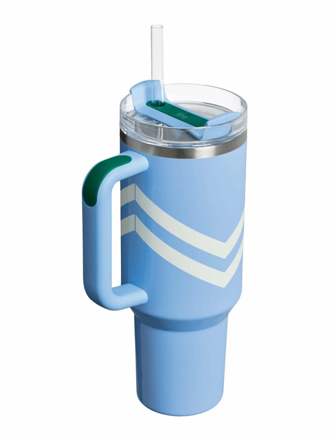 Tee, Kahvi & Vesi<Stanley The Quencher H2.O FlowState™ Tumbler -termosmuki 1.18 l CORNFLOWER CHEVRON