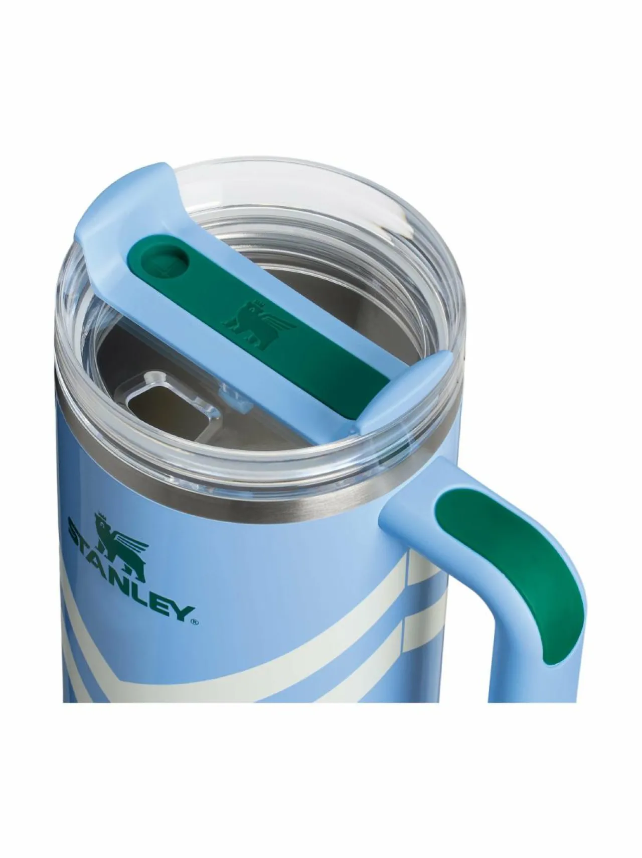 Tee, Kahvi & Vesi<Stanley The Quencher H2.O FlowState™ Tumbler -termosmuki 1.18 l CORNFLOWER CHEVRON