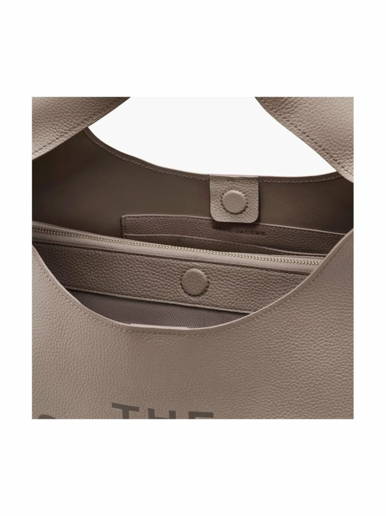 Olkalaukut<Marc Jacobs The Sack -nahkalaukku 055 CEMENT