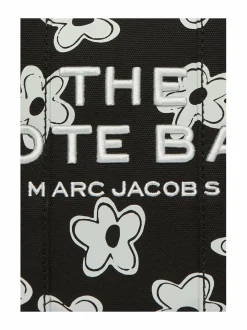 Käsilaukut<Marc Jacobs The Small Tote -kangaslaukku 005 BLACK/WHITE