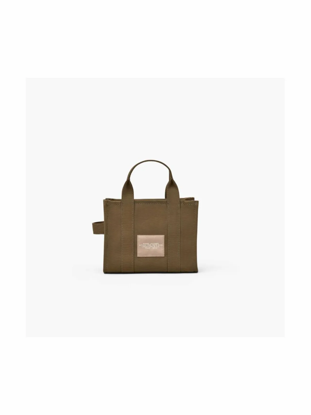 Shopperit<Marc Jacobs The Small Tote -kangaslaukku 372 SLATE GREEN