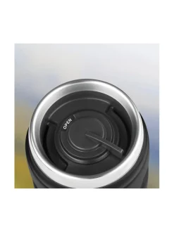 Retkeilytarvikkeet<Thermos Stainless King -muki 470 ml MUSTA