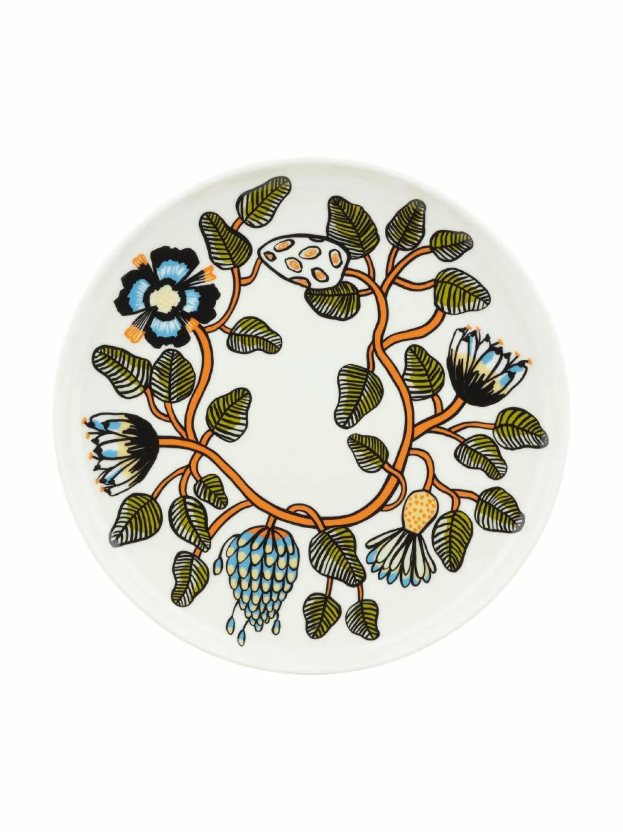 Marimekko Tiara Oiva -lautanen 25 cm^ Lautaset & Kulhot