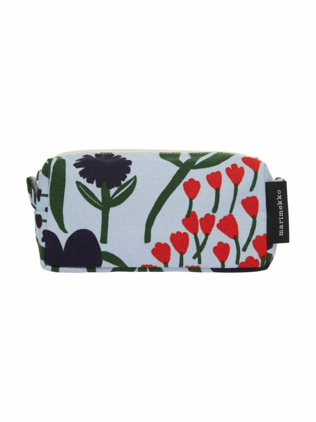 Kylpyhuonetarvikkeet<Marimekko Tiise Palsta -kosmetiikkalaukku 563 LIGHT BLUE, GREEN, RED