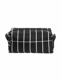 Kylpyhuonetarvikkeet<Marimekko Tiise Pieni Tiiliskivi -meikkilaukku 910 BLACK, WHITE