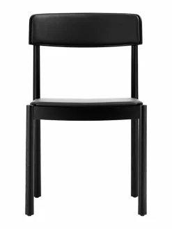 Tuolit & Jakkarat<Normann Copenhagen Timb Chair -tuoli, nahkaverhoilu BLACK/ ULTRA LEATHER BLACK