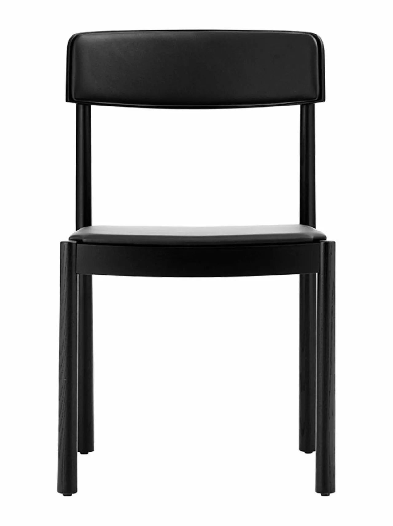Tuolit & Jakkarat<Normann Copenhagen Timb Chair -tuoli, nahkaverhoilu BLACK/ ULTRA LEATHER BLACK