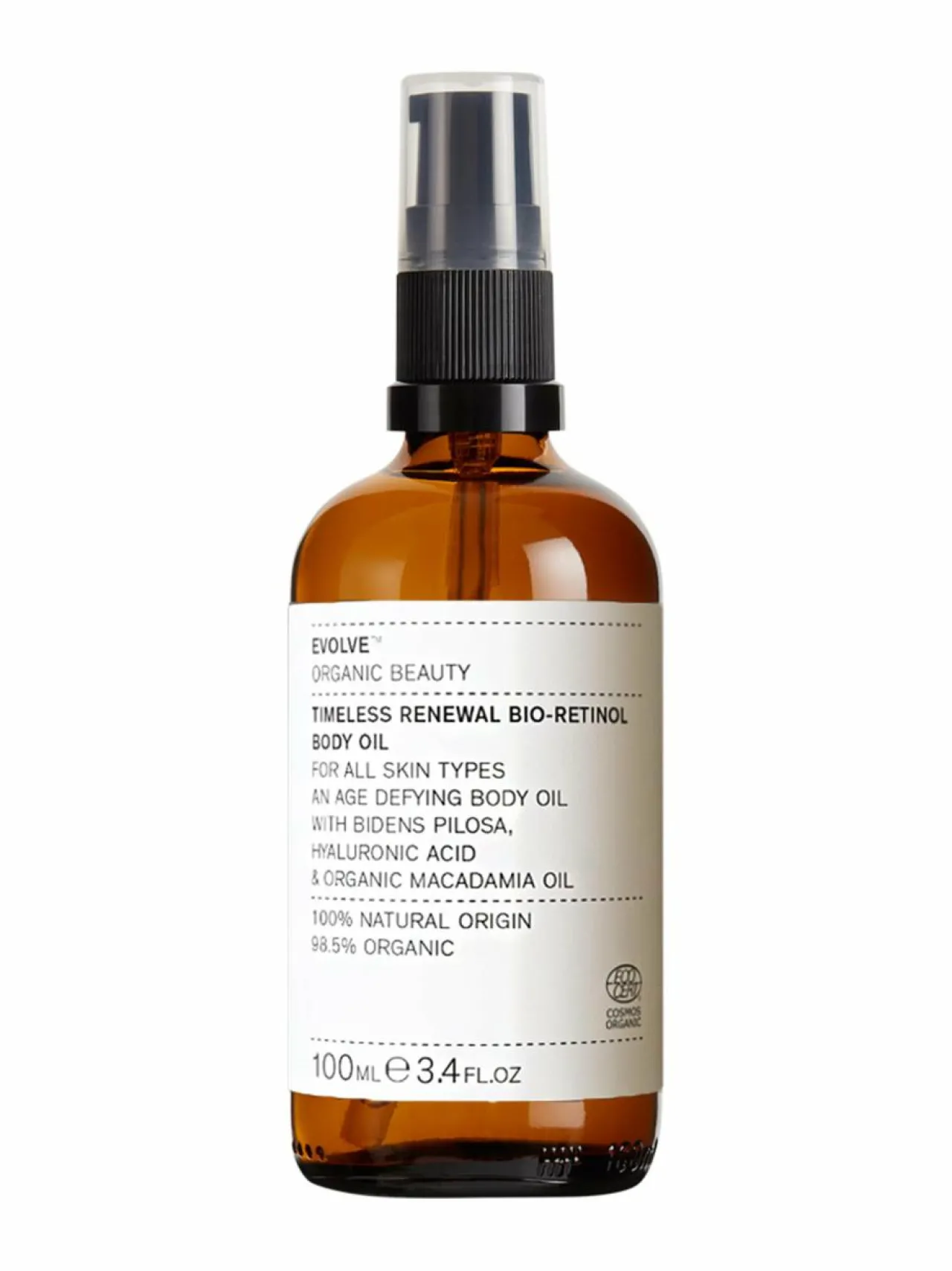 Vartalonhoito|Vartalonhoito<Evolve Timeless Renewal Bio-Retinol Body Oil -vartaloöljy 100 ml
