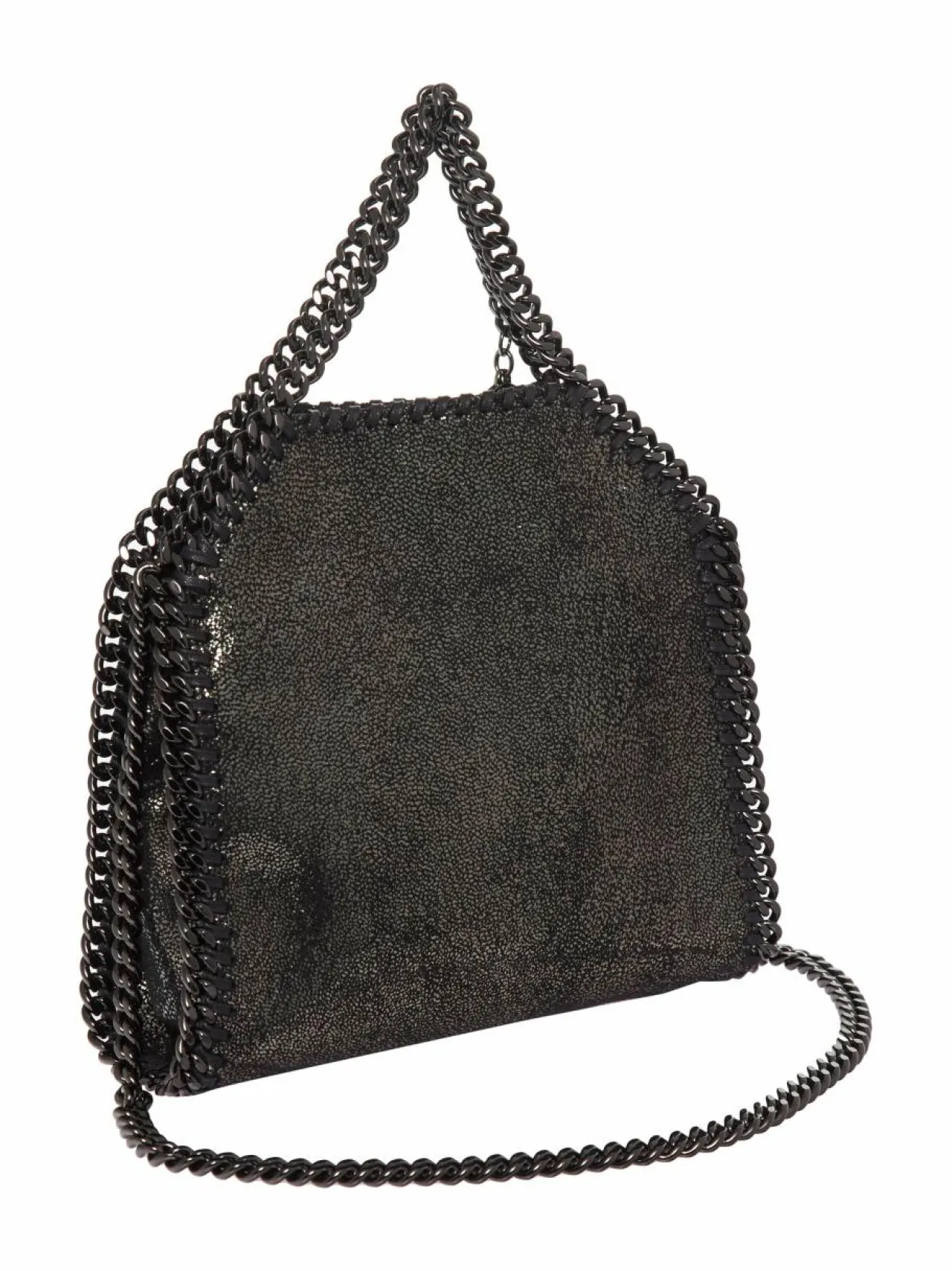 Käsilaukut<Stella McCartney Tiny Shiny Dotted Tote -laukku 1111 RUTHENIUM