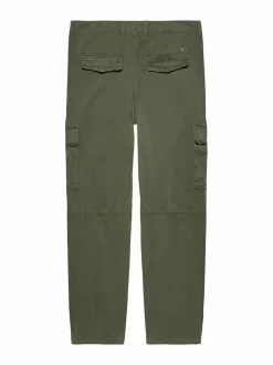 Housut<Tommy Jeans TJM Jaimie -reisitaskuhousut FATIGUE GREEN M12