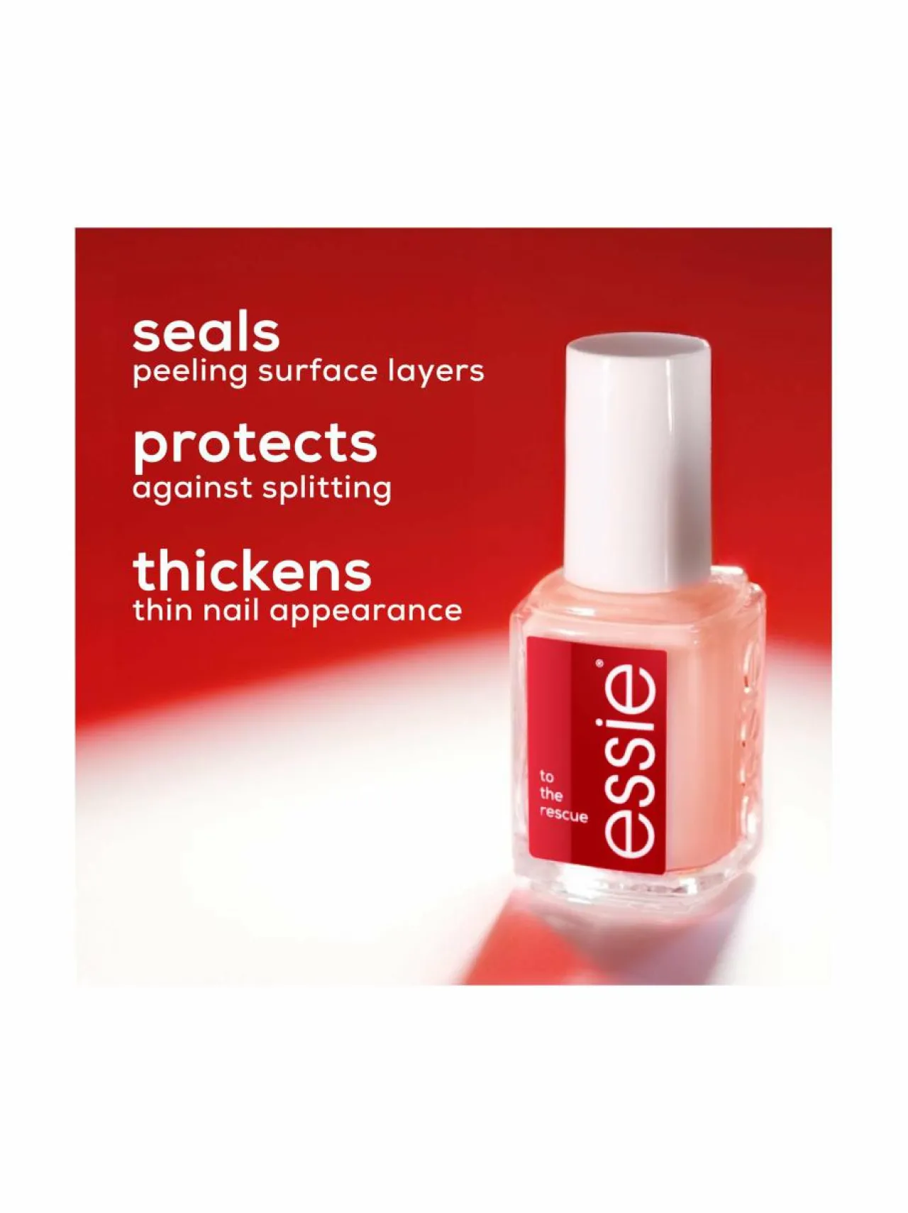 Essie To the Rescue - kynsihoitotuote geelilakkauksen vaurioittamille kynsille^ Kynnet