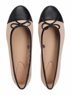 Tommy Hilfiger Toe Cap -nahkaballeriinat^ Avokkaat & Korkokengät