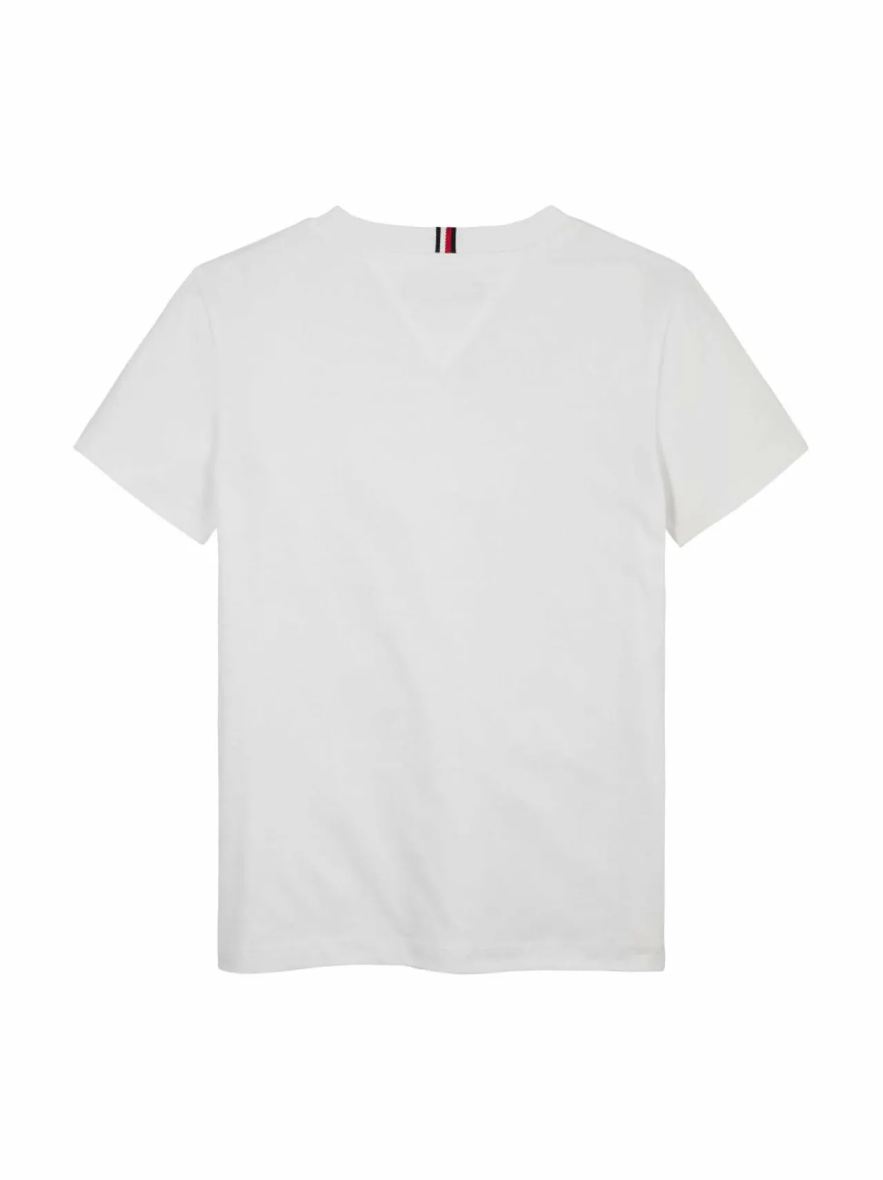 T-Paidat|T-Paidat<Tommy Hilfiger Tommy Script Flag t-paita YBR WHITE