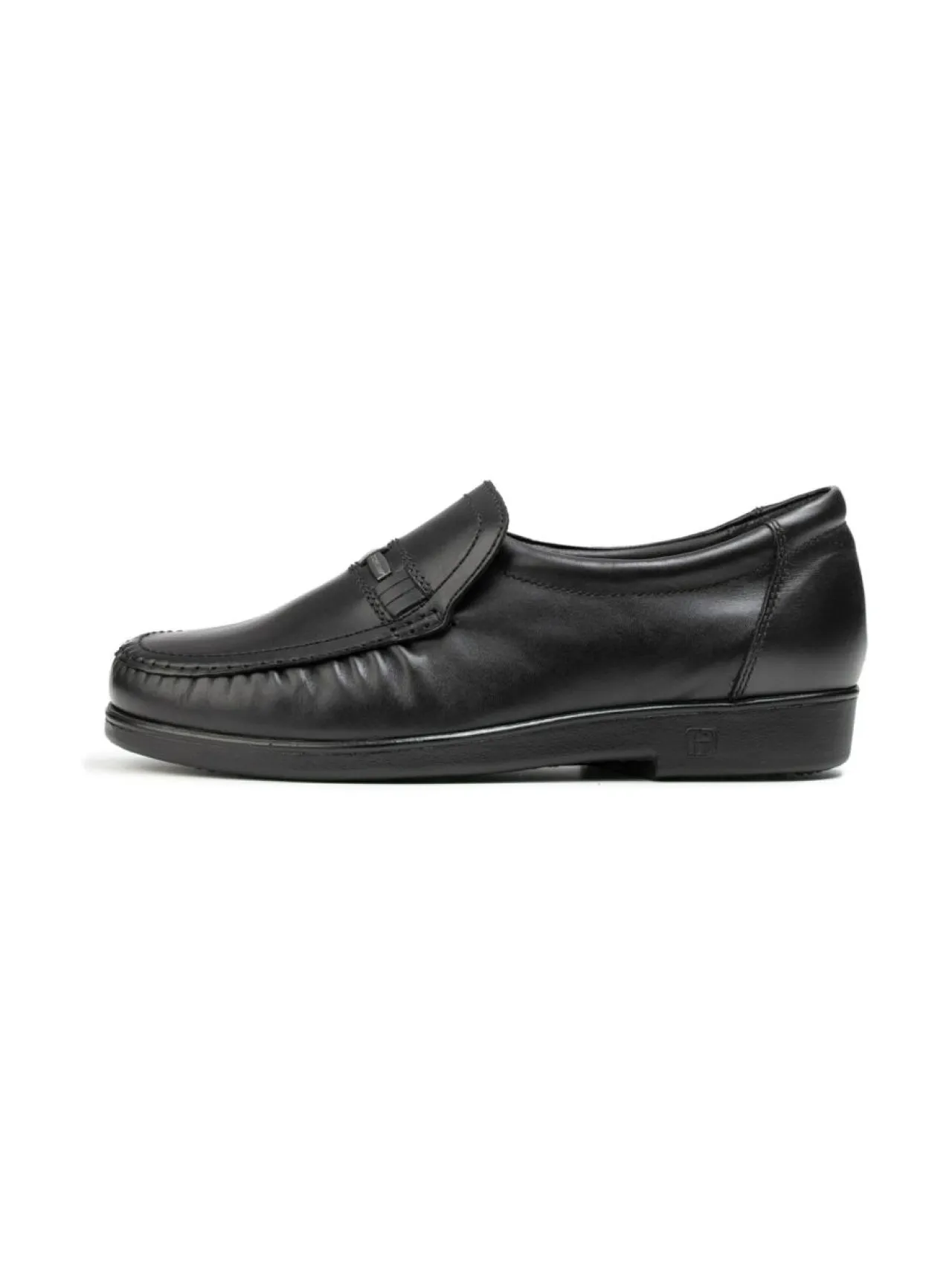 Kävelykengät & Loaferit<Pomar TOPI Miesten mokkasiinit BLACK NAPPA/BLACK LINING