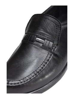 Kävelykengät & Loaferit<Pomar TOPI Miesten mokkasiinit BLACK NAPPA/BLACK LINING