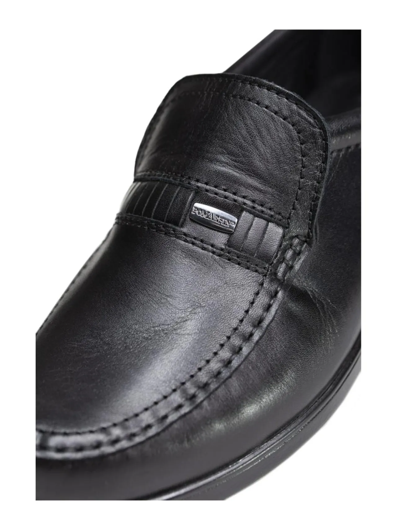 Kävelykengät & Loaferit<Pomar TOPI Miesten mokkasiinit BLACK NAPPA/BLACK LINING