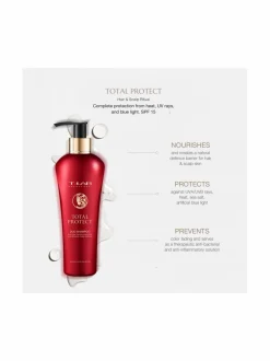 Lahjapakkaukset<T-LAB Professional Total Protect Ritual Set- lahjapakkaus värjätyille hiuksille, 3 tuotetta