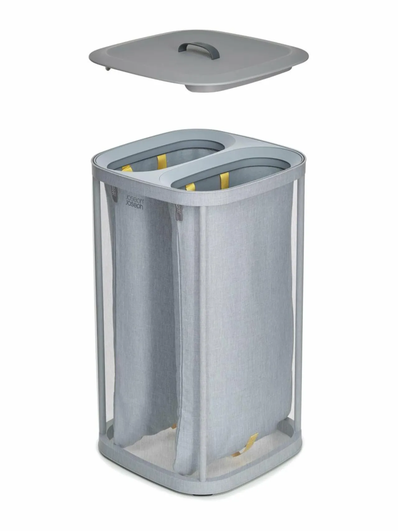 Pyykkihuolto<Joseph Joseph Tota-pyykinerottelukori 60 l GREY