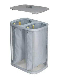 Pyykkihuolto<Joseph Joseph Tota-pyykinerottelukori 90 l GREY