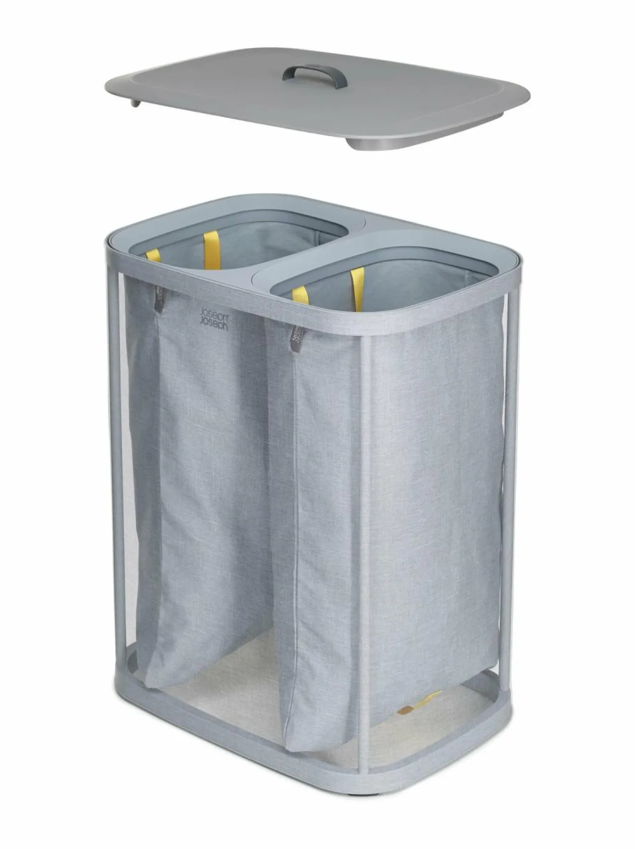 Pyykkihuolto<Joseph Joseph Tota-pyykinerottelukori 90 l GREY
