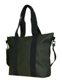 Shopperit<Rains Tote Mini W3 - vedenkestävä laukku 03 GREEN