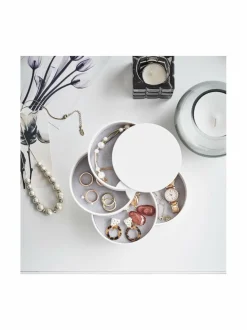 Säilytys<Yamazaki Tower Accessory Tray -korulipas WHITE