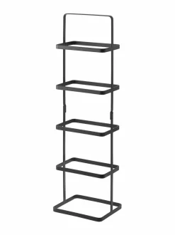 Säilytys<Yamazaki Tower Shoe Rack -kenkähylly 22 × 18 × 77,5 cm BLACK