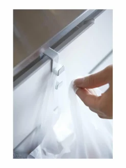 Säilytys<Yamazaki Tower Under Sink Hook -koukku 2 kpl WHITE