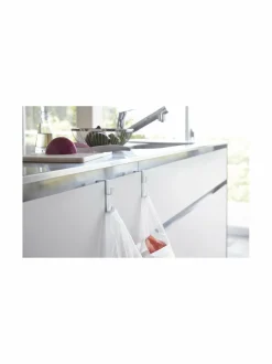 Säilytys<Yamazaki Tower Under Sink Hook -koukku 2 kpl WHITE
