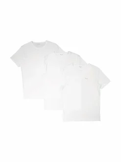 Alusasut<Paul Smith T-paidat 3-pack 01 WHITE