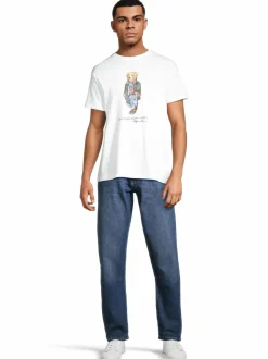 Paidat<Polo Ralph Lauren T-paita CR24 WHITE EXPLORER BEAR