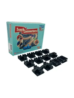 Autot Ja Muut Ajoneuvot<TRACK CONNECTORS Raideliitinsetti Rakentaja, 12 kpl